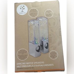 Gadgeteer Dancing Water Speakers - USB powered - new